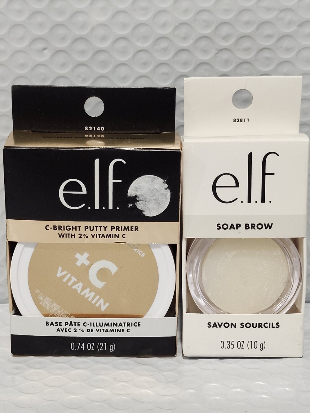 ELF C-Bright Putty Primer Universal Sheer & Soap Brow - Clear